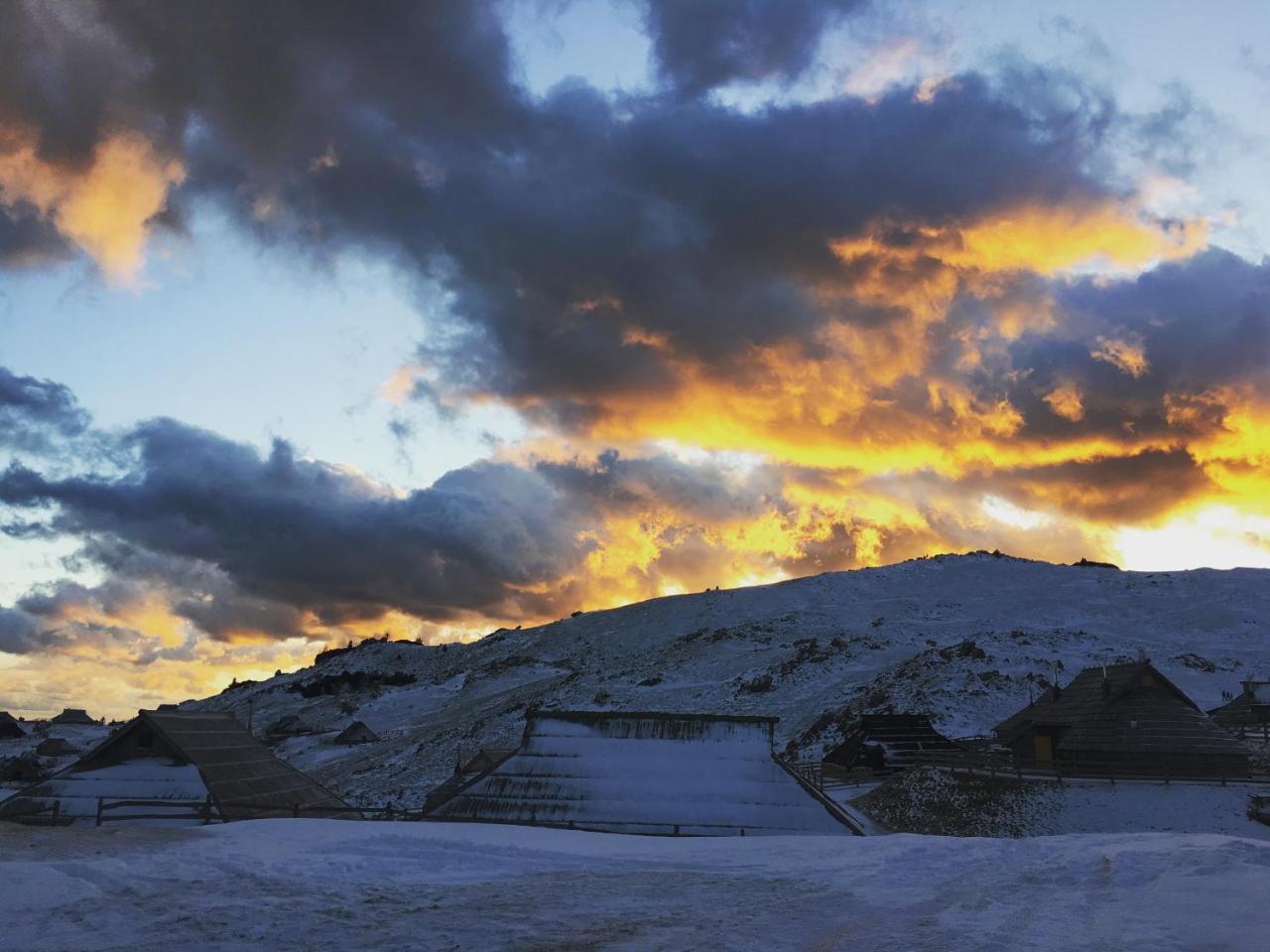 Chalet Gasparjeva Velika Planina Kamnik Kültér fotó