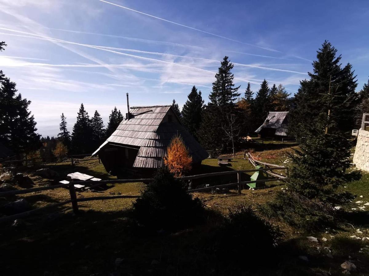 Chalet Gasparjeva Velika Planina Kamnik Kültér fotó
