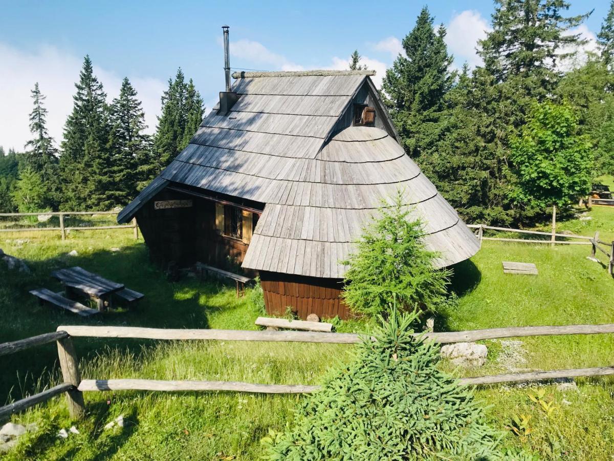 Chalet Gasparjeva Velika Planina Kamnik Kültér fotó